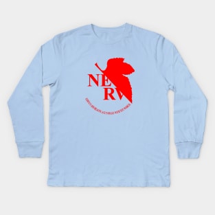 Nerv Logo Kids Long Sleeve T-Shirt